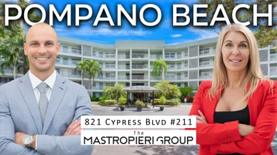 Palm Aire Country Club Pompano Beach Property Tour | 821 Cypress Blvd Unit 211